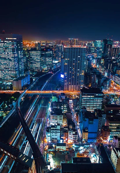 Luchtfoto van Tokio, Japan — Stockfoto