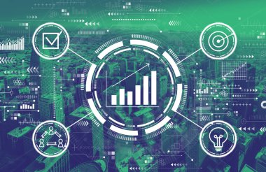 San Francisco şehir merkeziyle pazarlama kavramı