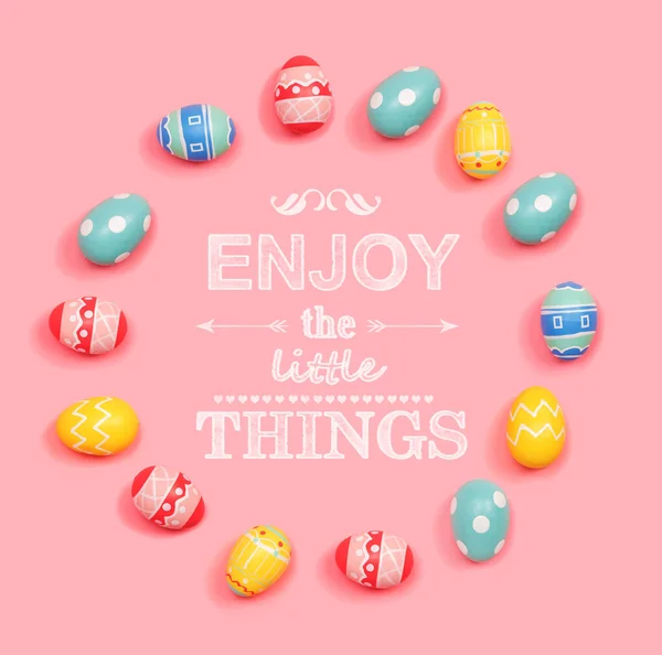 Enjoy the little things with Easter eggs