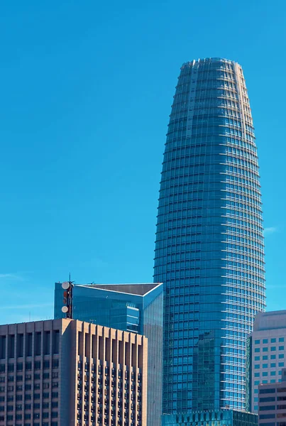 Downtown San Francisco skyline buildings — Stock Photo, Image