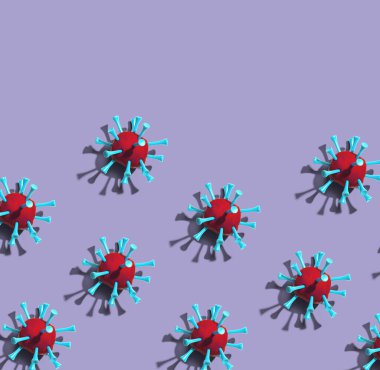 Viral grip salgını ve Coronavirüs konsepti