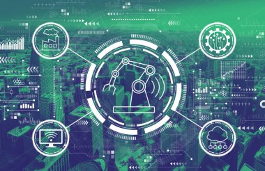 San Francisco şehir merkezli akıllı endüstri konsepti