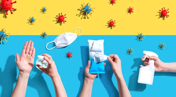 Prevent virus and germs — Stock Photo, Image