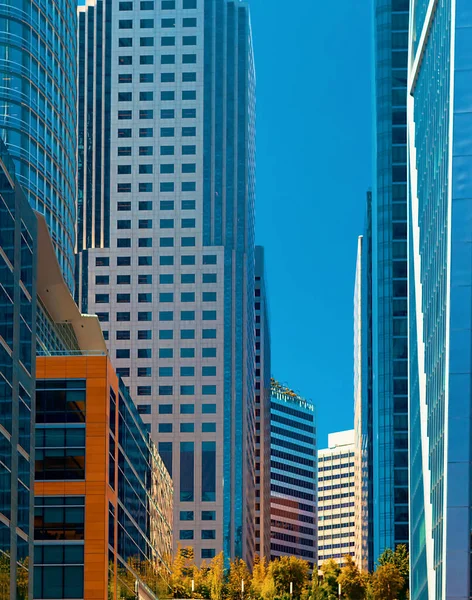 샌프란시스코 시내의 스카이라인 빌딩들 — 스톡 사진