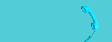 Eski moda telefon manzarası