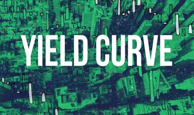 Manhattan New York gökdelenlerinin hava manzaralı Eğri teması