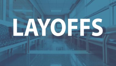 Tıbbi bekleme odası temalı işten çıkarma teması