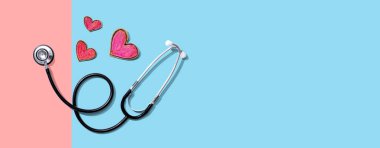 Tıp çalışanı takdir teması