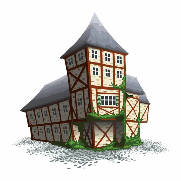 Niemiecki dom ilustracja — Wektor stockowy