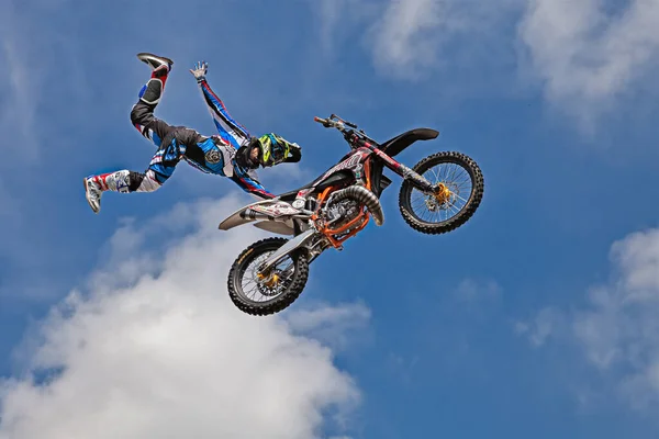 Freestyle motocross — Stock Photo, Image