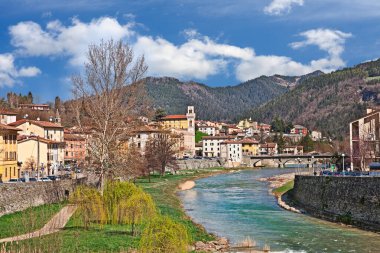 Santa Sofia, Fc, Emilia Romagna, İtalya: antik kentin manzarası