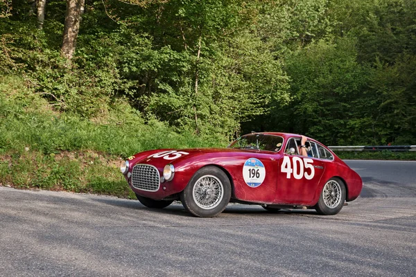 Voiture 1951 Mille Miglia Vainqueur Ferrari 340 America Berlinetta Vignale — Photo