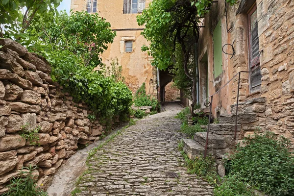 Gordes Vaucluse Provence Frankrijk Oude Steegje Van Heuvelstad Het Natuurpark — Stockfoto