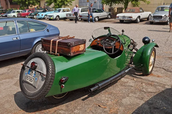 Klasik Araba Motosiklet Rallisi Raduno Moto Auto Epoca Bagnara Romagna — Stok fotoğraf