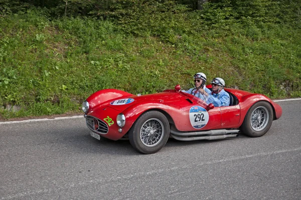 Vintage Voiture Course Maserati Gcs Fantuzzi 1953 Course Classique Mille — Photo