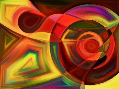 Parçalanmış renkleri