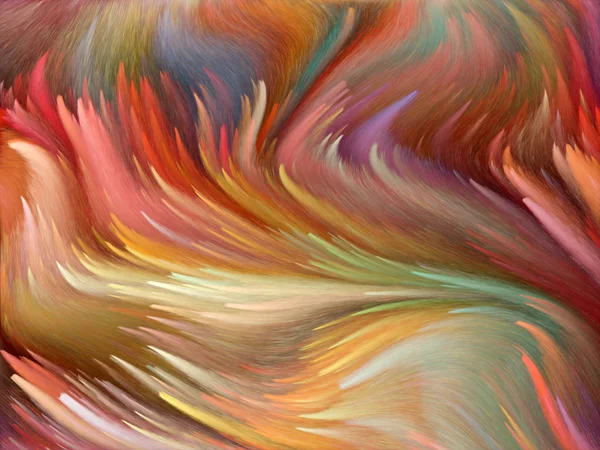 Serie Paint Swirls Rayas Turbulentas Color Para Uso Como Fondo —  Fotos de Stock