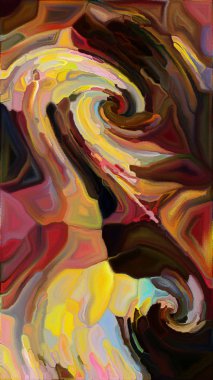 Ekranlar, baskılar ve tasarım projeleri için hareketli organik suluboya deseni.