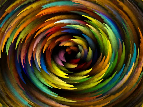 Swirling Digital Color Background Creativity Design Modern Art Projects — ストック写真