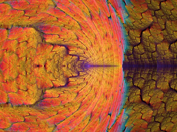 Computergenerierte Fraktale Tapete — Stockfoto