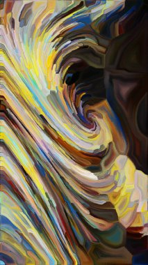 Ekranlar, baskılar ve tasarım projeleri için hareketli organik suluboya deseni.