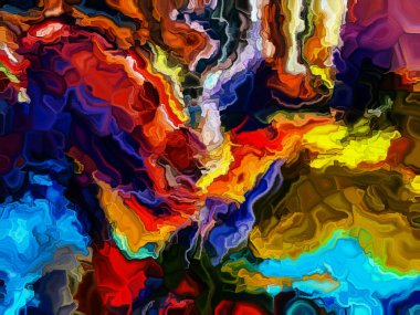 Tasarımlar ve dekore edilmiş arka planlar için sanatsal sanal boya tuvali