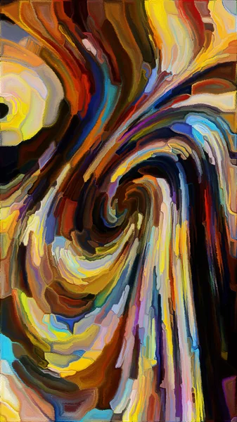 Organik Boya Hareket Halinde Sanat Baskı Ekran Için Rengarenk Resimlerin — Stok fotoğraf