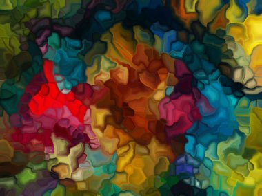 Tasarımlar ve dekore edilmiş arka planlar için sanatsal sanal boya unsuru