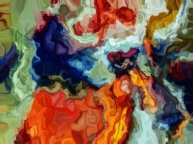 Tasarımlar ve dekore edilmiş arka planlar için sanatsal sanal boya tuvali