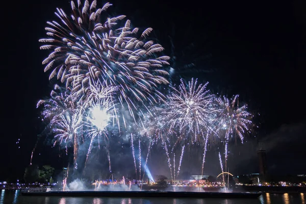 Cologne lights fireworks