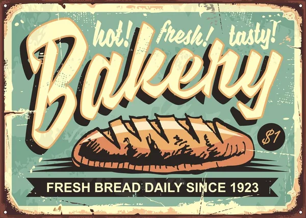 Panadería signo de tienda — Archivo Imágenes Vectoriales