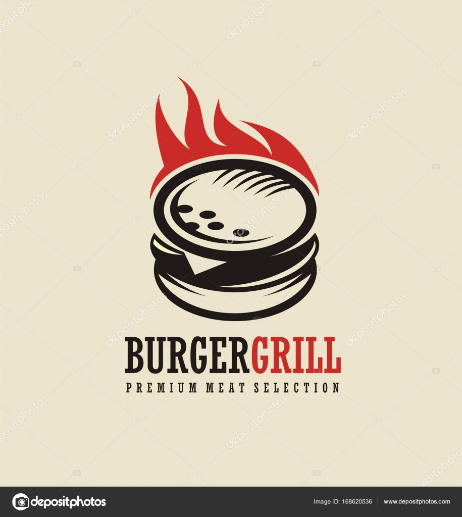 Hamburger Logo Design Idee Stockvector C Lukeruk