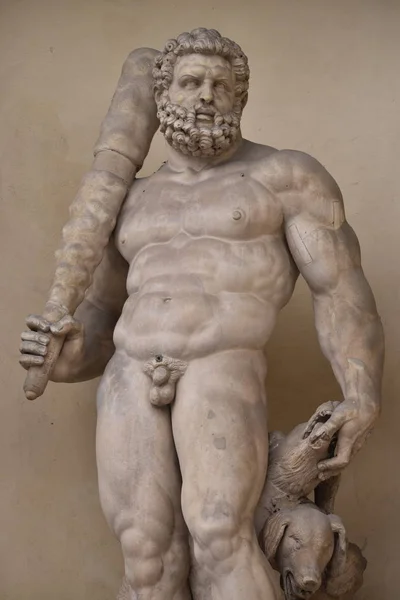 Paleis Van Modena Standbeeld Van Hercules Emilia Romagna Italië — Stockfoto
