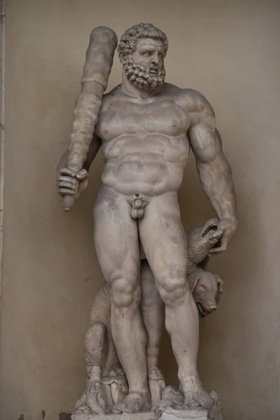 Veduta Sulla Statua Ercole Palazzo Ducale Modena Emilia Romagna Italia — Foto Stock