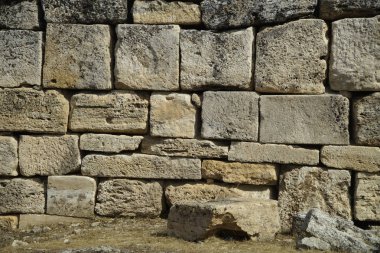 Eski kale duvarı. Görüntü sorunsuz tileable.