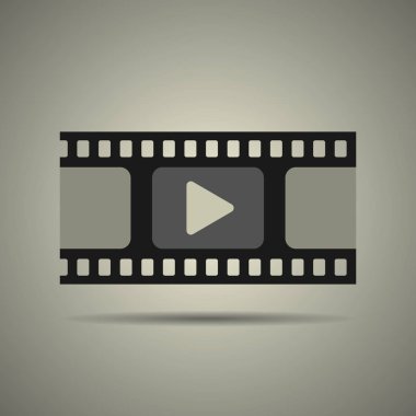 Film şeridi simge, video simgesi