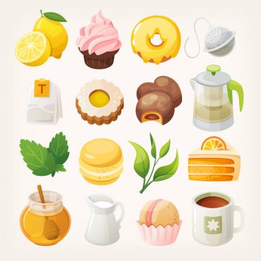 Çay öğeleri yapma