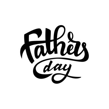  Babalar Günün kutlu olsun. Afişler, posterler, çıkartmalar, kartlar, tişörtler, el ilanları, kartpostallar Kaligrafi Vektörü