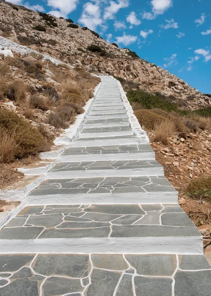 Escalera a la cima de la colina —  Fotos de Stock