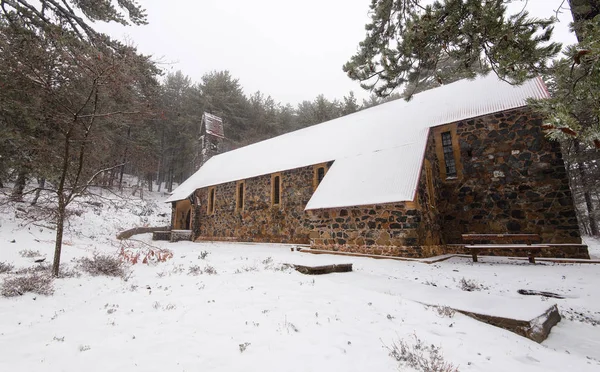 Holy church of Saint George at Troodos forest in Cyprus — Stock Photo, Image