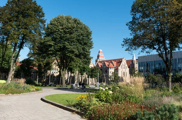 Università di Manchester Uffici principali edifici del campus — Foto Stock