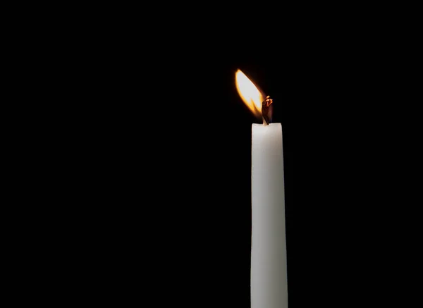 Holy religious candles burning — Stock Photo, Image