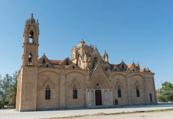 Christliche kirche, heilige maria, lysi dorf zypern — Stockfoto