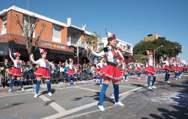 Karnaval geçit, Limassol, Kıbrıs