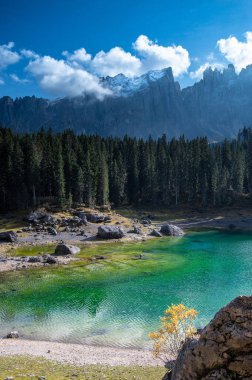Carezza Gölü, Güney Tyrol İtalya