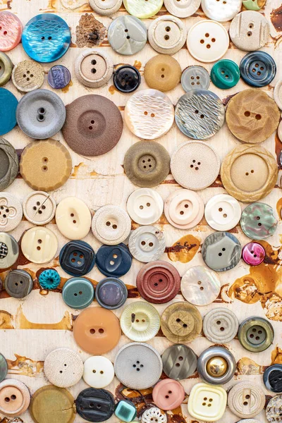 Group of colorful sewing buttons — Stock Photo, Image