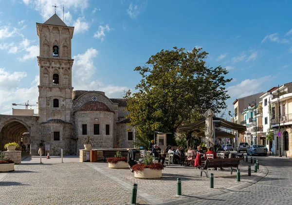 Larnaka twon Kıbrıs kilisede Saint Eileen — Stok fotoğraf