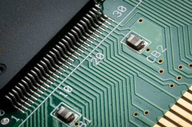 Elektronik bilgisayar devre kartı ayrıntıları