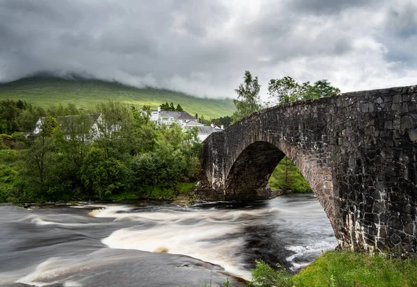 Ponte Orchy Argyll Bute Con Orto Fluviale Negli Altopiani Centrali — Foto Stock