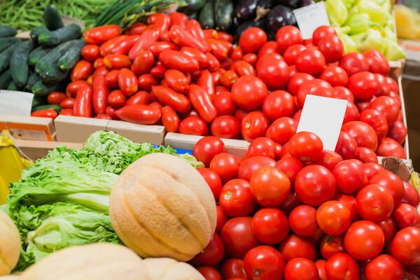 Delicious fruits and vegetables